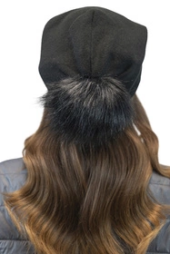 Vivisence 70105 Nakrycie głowy czapka, czarny