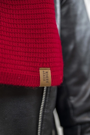 Vivisence 7041S Szalik lub apaszka szalik, czerwony