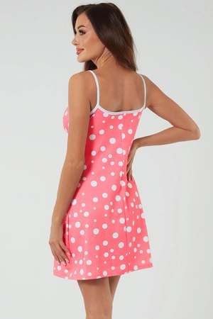 Italian Fashion Ojos ws.r. Nocna koszulka, druk/malina