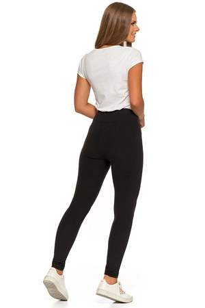 Moraj RDL1800-014 ocieplane Legginsy klasyczne, black