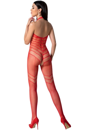 Passion BS100 Body bodystocking, red