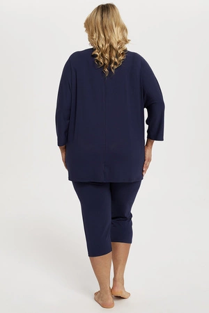 Italian Fashion Song r.3/4 sp.3/4 Nocna piżama, granat