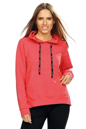 Reviver F5584 Bluza nierozpinana, malinowy