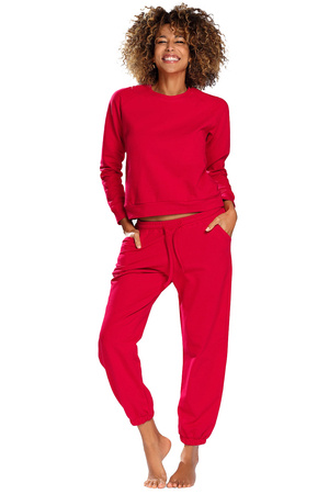 Dkaren Wenezja Dres homewear, czerwony